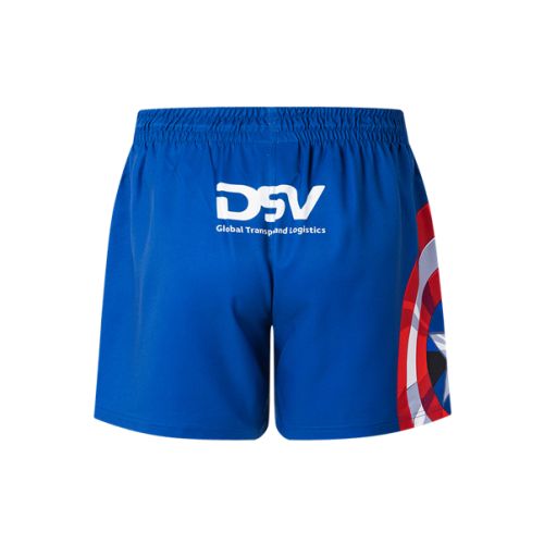 CLASSIC MARVEL CAPTAIN AMERICA HURRICANES PLAYING SHORTS