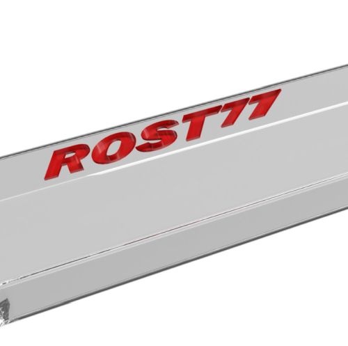 CUESOUL ROST 77 BIG STND WING | CLEAR RED LOGO