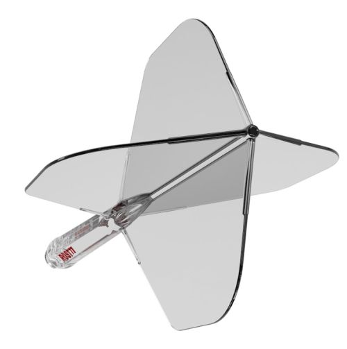 CUESOUL ROST 77 BIG STND WING | CLEAR RED LOGO