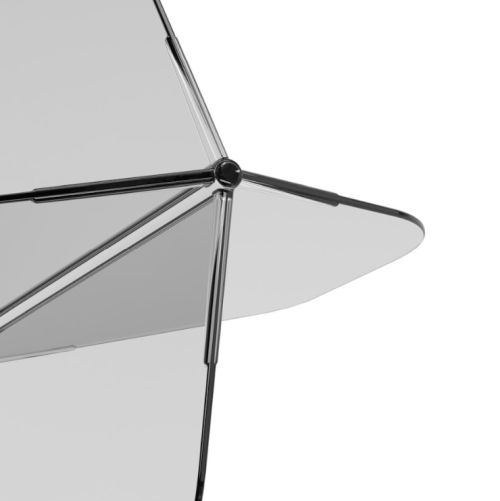 CUESOUL ROST 77 SMALL STND WING | CLEAR BLUE LOGO