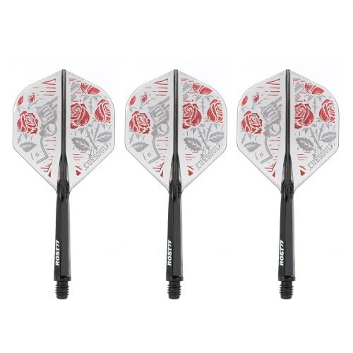 CUESOUL ROST 77 SMALL STND WING | ROSE & GUN TRANSPARENT