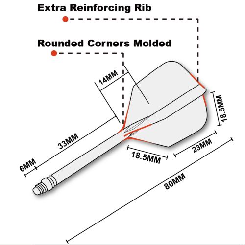 CUESOUL AK5 BIG WING | SKELETON INTEGRATED