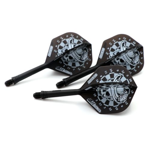 CUESOUL AK5 ROST | SKULL ON DARTBOARD | INTEGRATED