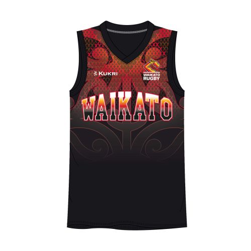 KUKRI MENS WAIKATO BASKETBALL SINGLET