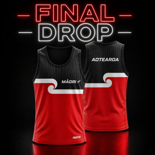 MANTIS TINO RANGATIRATANGA TRAINING SINGLET