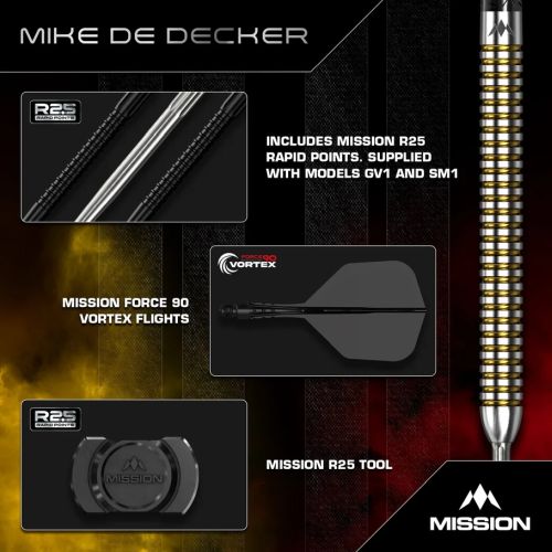 MISSION MIKE DE DECKER R2.5 V2 95% TUNGSTEN