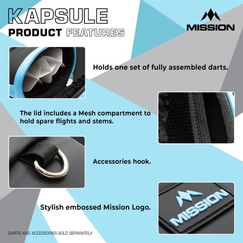 MISSION KAPSULE DROP IN DART CASE