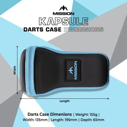 MISSION KAPSULE DROP IN DART CASE