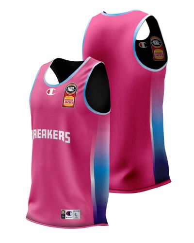 CHAMPION NZ BREAKERS REVERSIBLE JERSEY NBL23/2024
