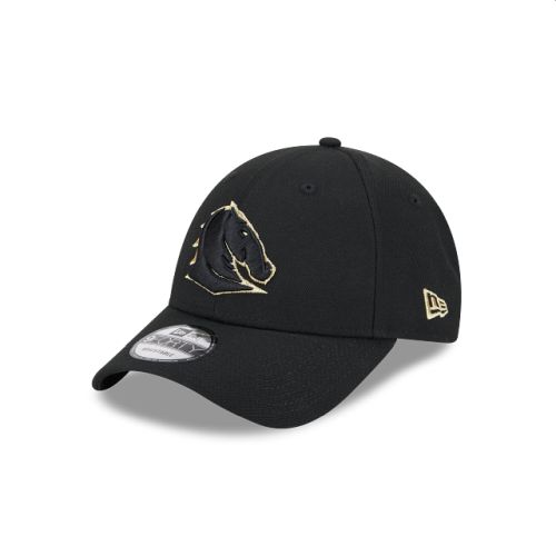 NEW ERA 940SNAP NRL BLACK GOLD 2025