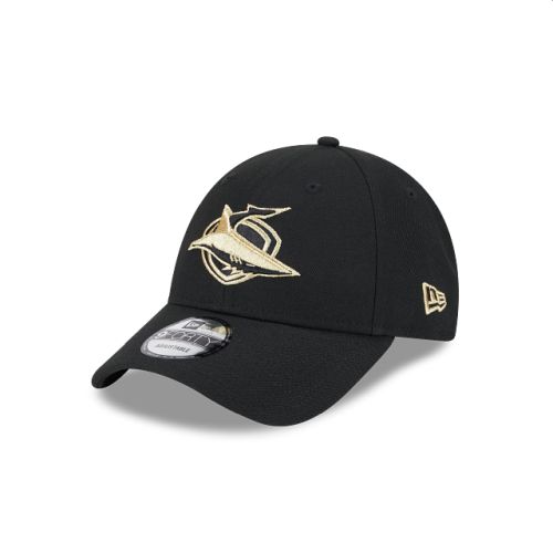 NEW ERA 940SNAP NRL BLACK GOLD 2025