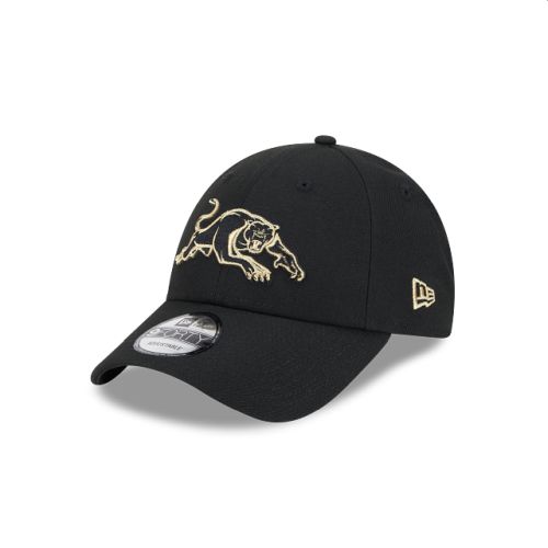 NEW ERA 940SNAP NRL BLACK GOLD 2025