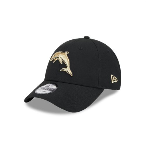 NEW ERA 940SNAP NRL BLACK GOLD 2025