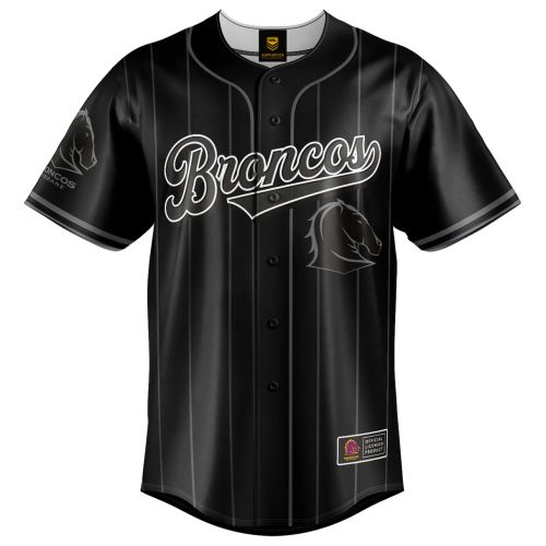 NRL KIDS BLACKOUT BASEBALL SHIRT 2025