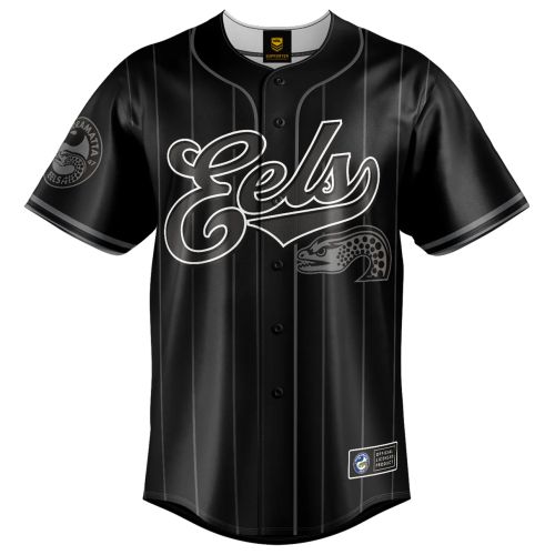 NRL BLACKOUT BASEBALL SHIRT 2025