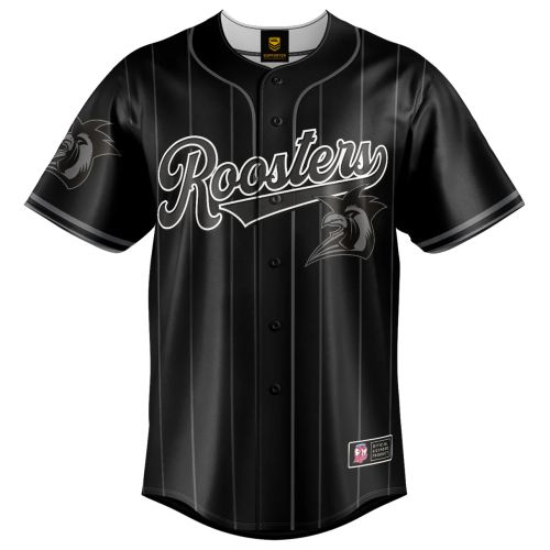 NRL BLACKOUT BASEBALL SHIRT 2025