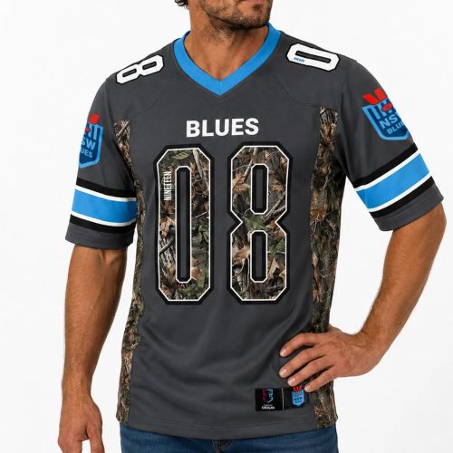 NSW BLUES OVERWATCH GRIDIRON JERSEY