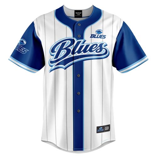 BLUES SUPER RUGBY SHORTSTOP BASEBALL JERSEY