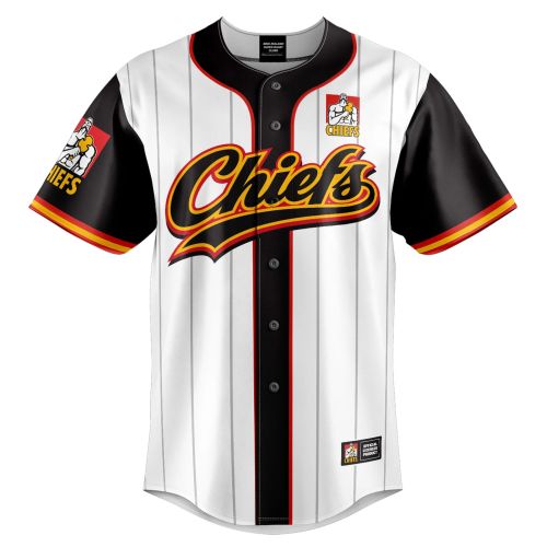 CHIEFS SUPER RUGBY SHORTSTOP BASEBALL JERSEY