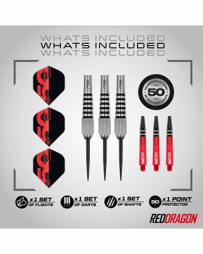 RED DRAGON TORPEDO 2 80% TUNGSTEN | 50 YEAR LTD EDITION