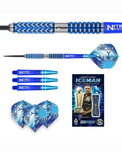 RED DRAGON GERWYN PRICE GLACIER 90% TUNGSTEN
