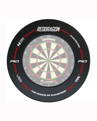 RED DRAGON DARTBOARD SURROUND
