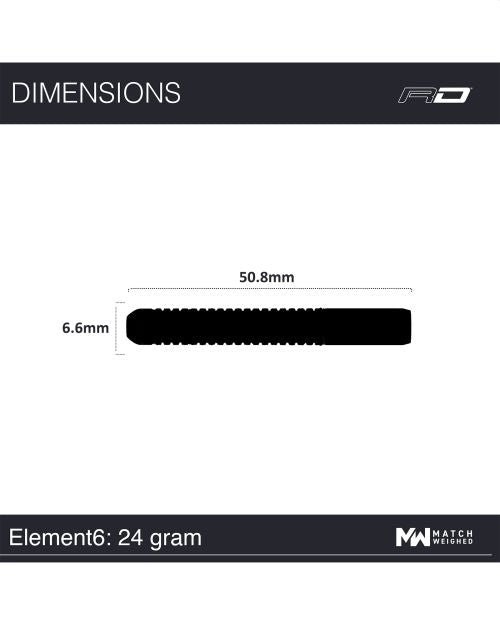 RED DRAGON ELEMENT6 B 90% TUNGSTEN