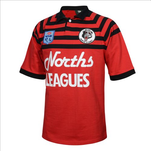 NORTH SYDNEY BEARS 1991 RETRO JERSEY