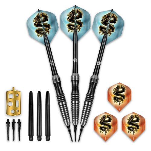 SHOT SCIMITAR SOFT TIP DART SET