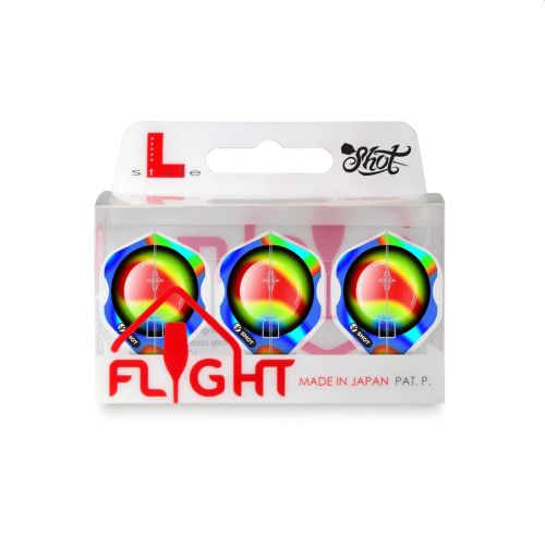 SHOT L-STYLE EZ L1 AL MIMIC DART FLIGHTS