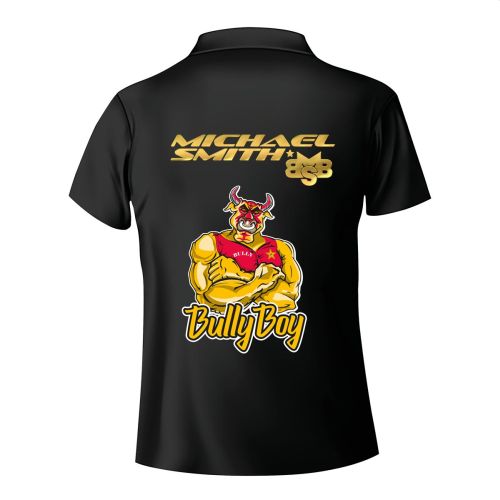 SHOT MICHAEL SMITH WHITE STRIP DART SHIRT