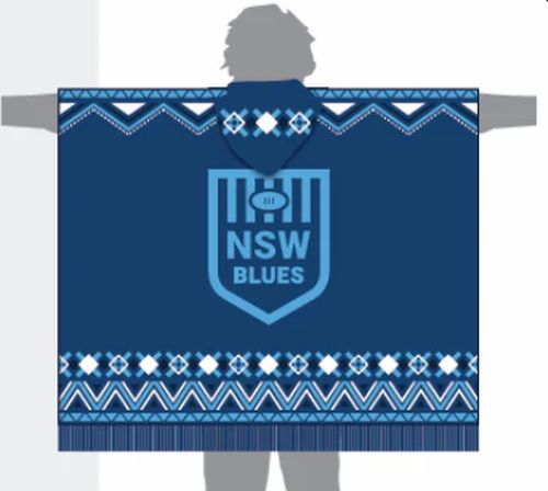 NEW SOUTH WALES BLUES DAKOTA PONCHO