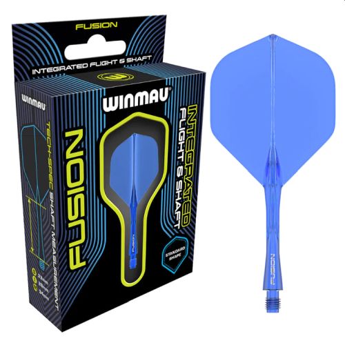 WINMAU FUSION INTEGRATED FLIGHT & SHAFT | CLEAR