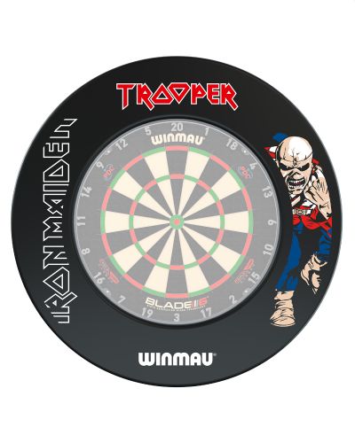 WINMAU IRON MAIDEN TROOPER DARTBOARD SURROUND