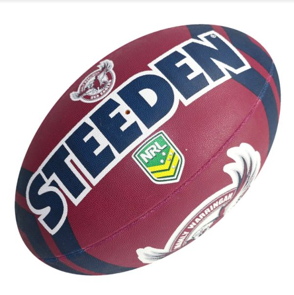 STEEDEN NRL TEAM SUPPORTER BALLS SIZE 5