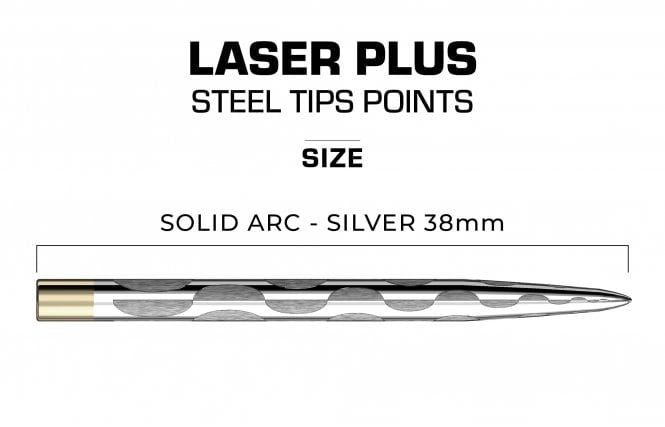 MISSION LASER PLUS | STEEL TIP POINTS | SOLID ARC