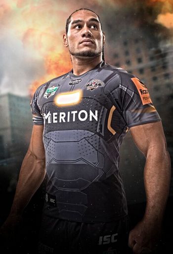 ISC KIDS TIGERS SUPERHERO JERSEY