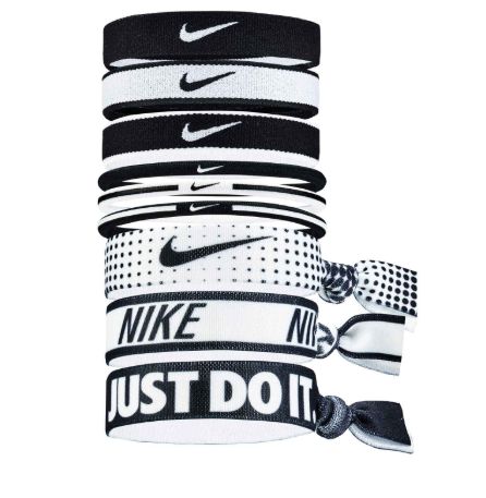 NIKE MIXED PONYTAIL HOLDER 9PACK
