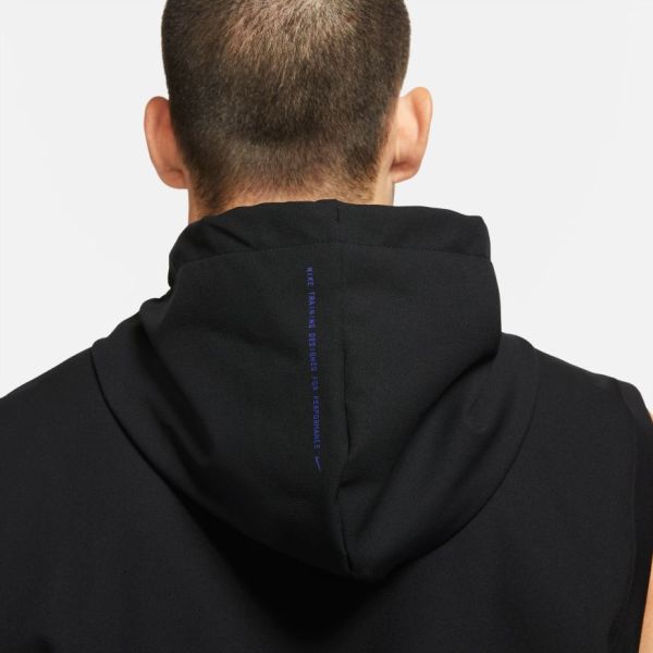 NIKE MENS SLEEVELESS GRAPHIC TRAINING HOODIE