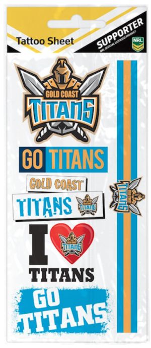 NRL TATTOO TEAM SHEET