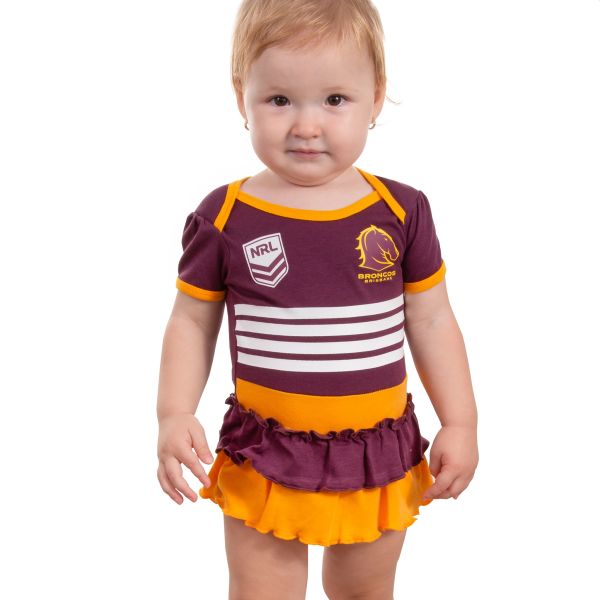 NRL GIRLS INFANT FOOTYSUIT