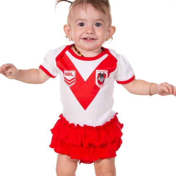 NRL GIRLS INFANT FOOTYSUIT