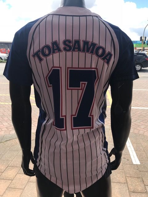 TOA SAMOA BASEBALL JERSEY