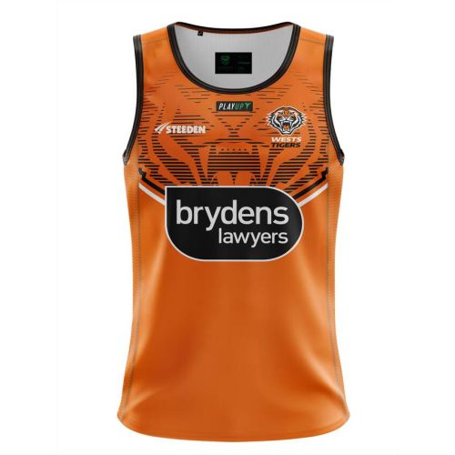 STEEDEN WEST TIGERS PLAYERS TRAINING SINGLET