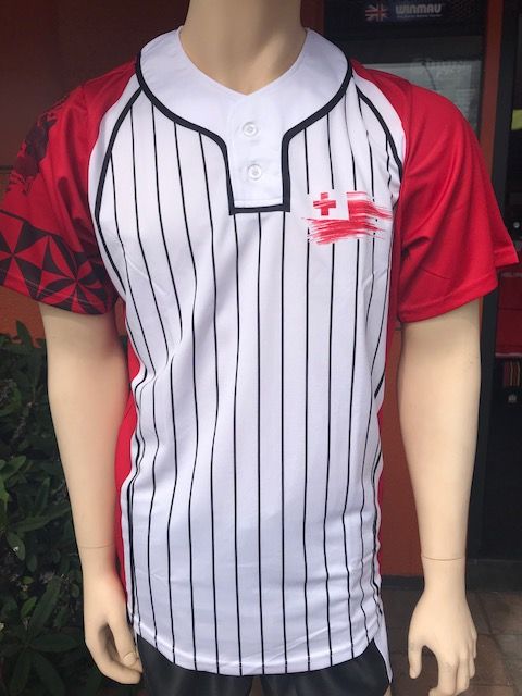 TONGA KIDS BASEBALL JERSEY