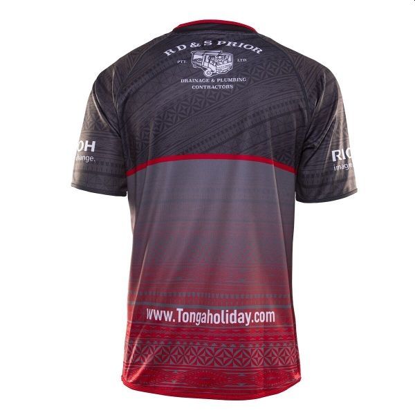 TONGA RL KIDS TRAINING JERSEY