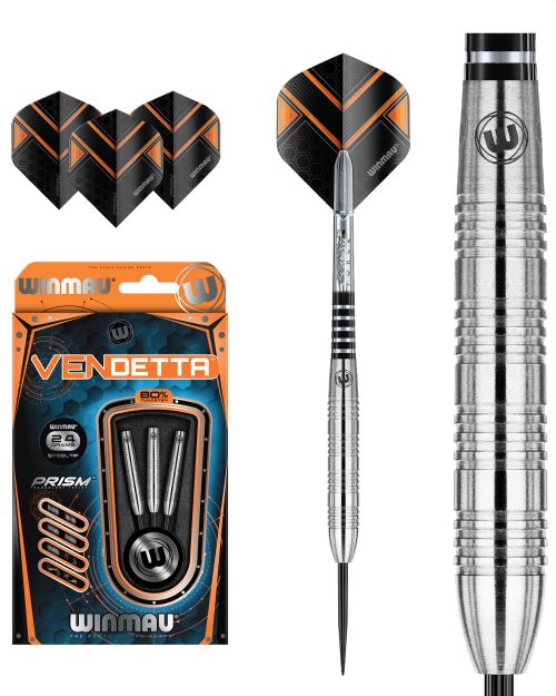 WINMAU VENDETTA 80% TUNGSTEN DARTS