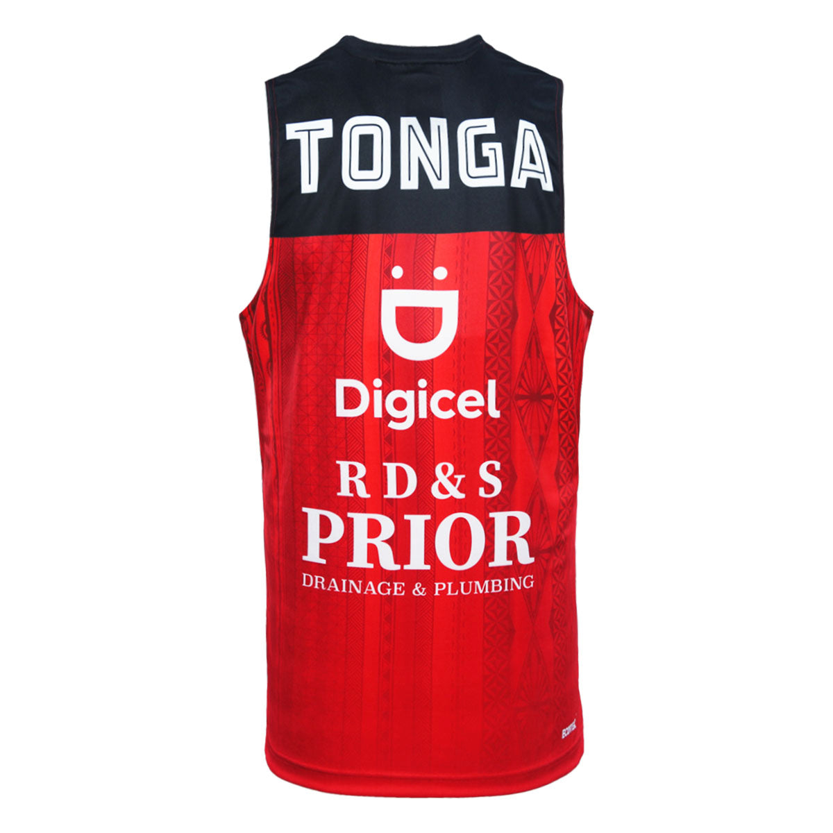 DYNASTY TONGA RL MENS TRAINING SINGLET 2023