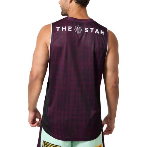 ASICS BRONCOS TRAINING SINGLET 2025 | MAROON
