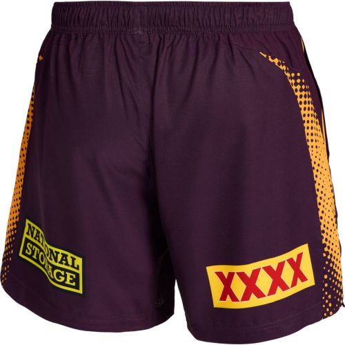 ASICS BRONCOS TRAINING SHORTS 2026 | MAROON